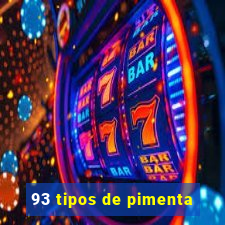 93 tipos de pimenta